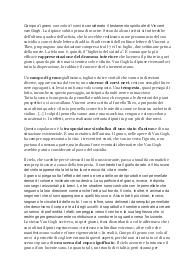 appunti di storia dell'arte su Van Gogh