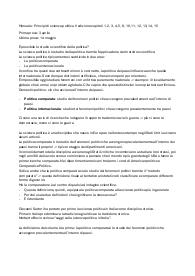 Appunti Scienza Politica UniBo, prof. Giannetti