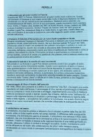 Schemi riassuntivi di "Le origini del teatro moderno" di Perelli