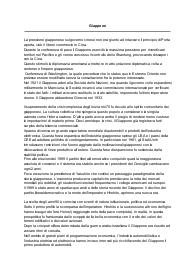 Riassunto storia contemporanea, Giappone