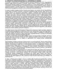 Il Concetto di Restaurazione e il Congresso di Vienna