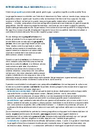 Riassunto del corso "Cultura, Economia e Territorio" tratto dal libro "Geografia Umana"
