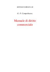 Mappe di diritto commerciale