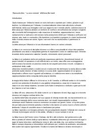 Riassunto del libro “la voce remota” di Milena Bernardi.