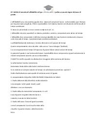 Paniere Aperte MISURE PER IL CONTROLLO DI QUALITA' INGEGNERIA INDUSTRIALE Docente Martarelli Milena Risposte A