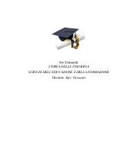 Paniere STORIA DELLA FILOSOFIA Ecampus