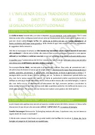 Dispensa "Alle radici romane della costituzione:Persona, Famiglia, Stato, Proprietà, Libertà" di Giuseppe Valditara
