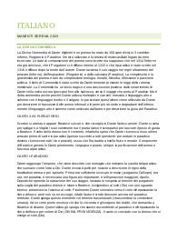 riassunto delle lezioni di 5° di italiano - scuola superiore