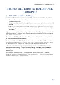 Storia del diritto in età medievale e moderna