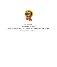 Paniere SEGNALI E SISTEMI Ecampus