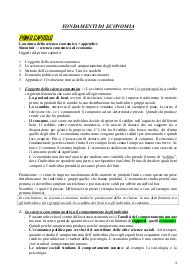 Appunto di Microeconomia
