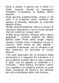 appunti su Ariosto