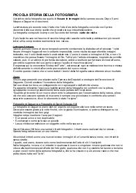 Riassunti dei libri "Piccola storia della fotografia" "L'opera d'arte nella sua riproducibilità tecnica"