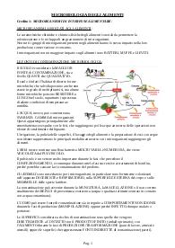 Appunti microbiologia degli alimenti Unicatt