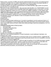 sbobine di Storia della Psicologia con appunti dal libro Mecacci