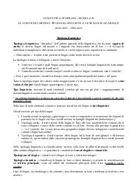 Linguistica Generale (Modulo B) - Unibo