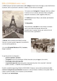 La Belle Epoque, fine 800, Imperialismo.