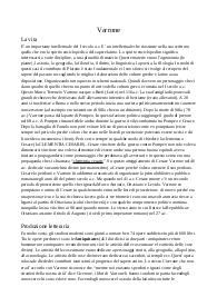 Varrone vita e opere