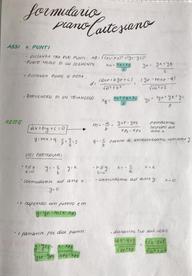 GEOMETRIA ANALITICA NEL PIANO - Punti e rette