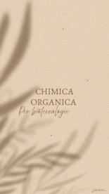 appunti di chimica organica, biotecnologie