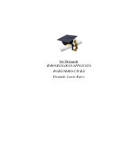 Paniere IDROGEOLOGIA APPLICATA Ecampus