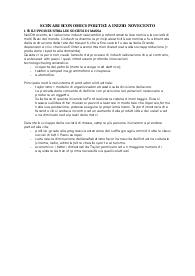 Programma di storia, 5° superiore