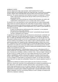 Appunti di filosofia su Anselmo d’Aosta, rivoluzione scientifica, Bacone e Galilei