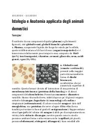 Appunti/Dispense Istologia 2.1 "SANGUE"