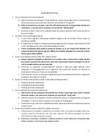 Prova d'esame domande Psicologia Positiva