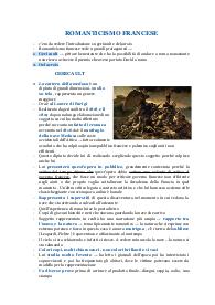 Appunti di storia dell'arte sul Romanticismo (francese e tedesco) e sull'architettura romantica