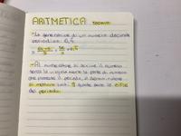 Teoria matematica aritmetica, la generatrice di un numero