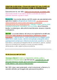 Riassunti sul Risorgimento