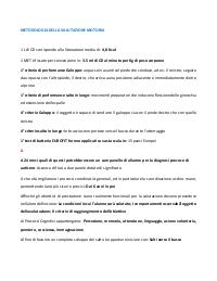 Paniere Esame "Metodologia della Valutazione Motoria" (con EXTRA) AGGIORNATO
