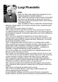 Riassunto Pirandello