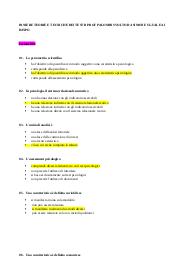 PANIERE TEORIE E TECNICHE DEI TEST B PROF PALOMBI SVOLTO DA SIMONE UGUALE AI DAYPO