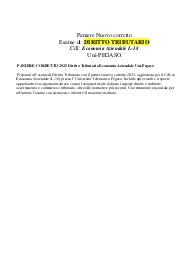 PANIERE CORRETTO 2025 Diritto Tributario Economia Aziendale Uni-Pegaso