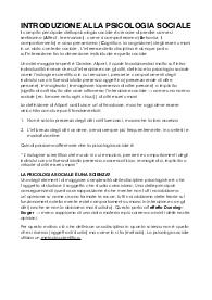 Psicologia Sociale - Panno