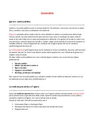Igiene generale per le professioni sanitarie