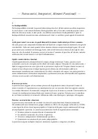 Nutraceutici, Integratori, Alimenti Funzionali