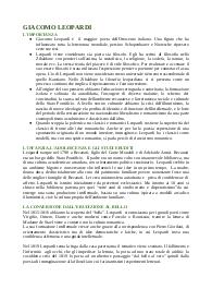Giacomo Leopardi - "I classici nostri contemporanei"