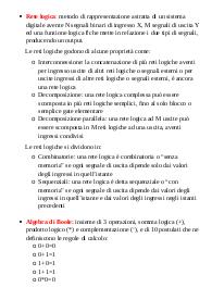 Riassunto slide di Teoria