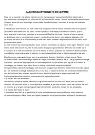 LA SECONDA RIVOLUZIONE INDUSTRIALE