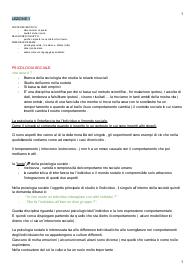 Psicologia Sociale completa