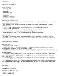 Appunti teoria geometria