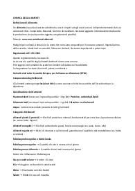 Appunti di chimica degli alimenti