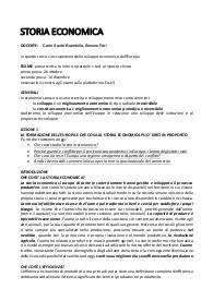 Storia economica - 2023