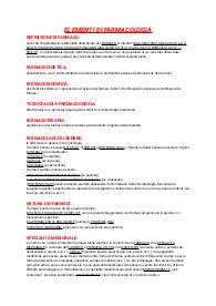 Elementi di farmacologia