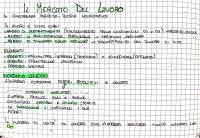 Il Mercato del Lavoro, Salario, Contratto e Disoccupazione