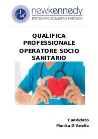 Tesina OSS: Operatore Socio Sanitario