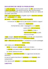 Evoluzione dei mezzi di produzione